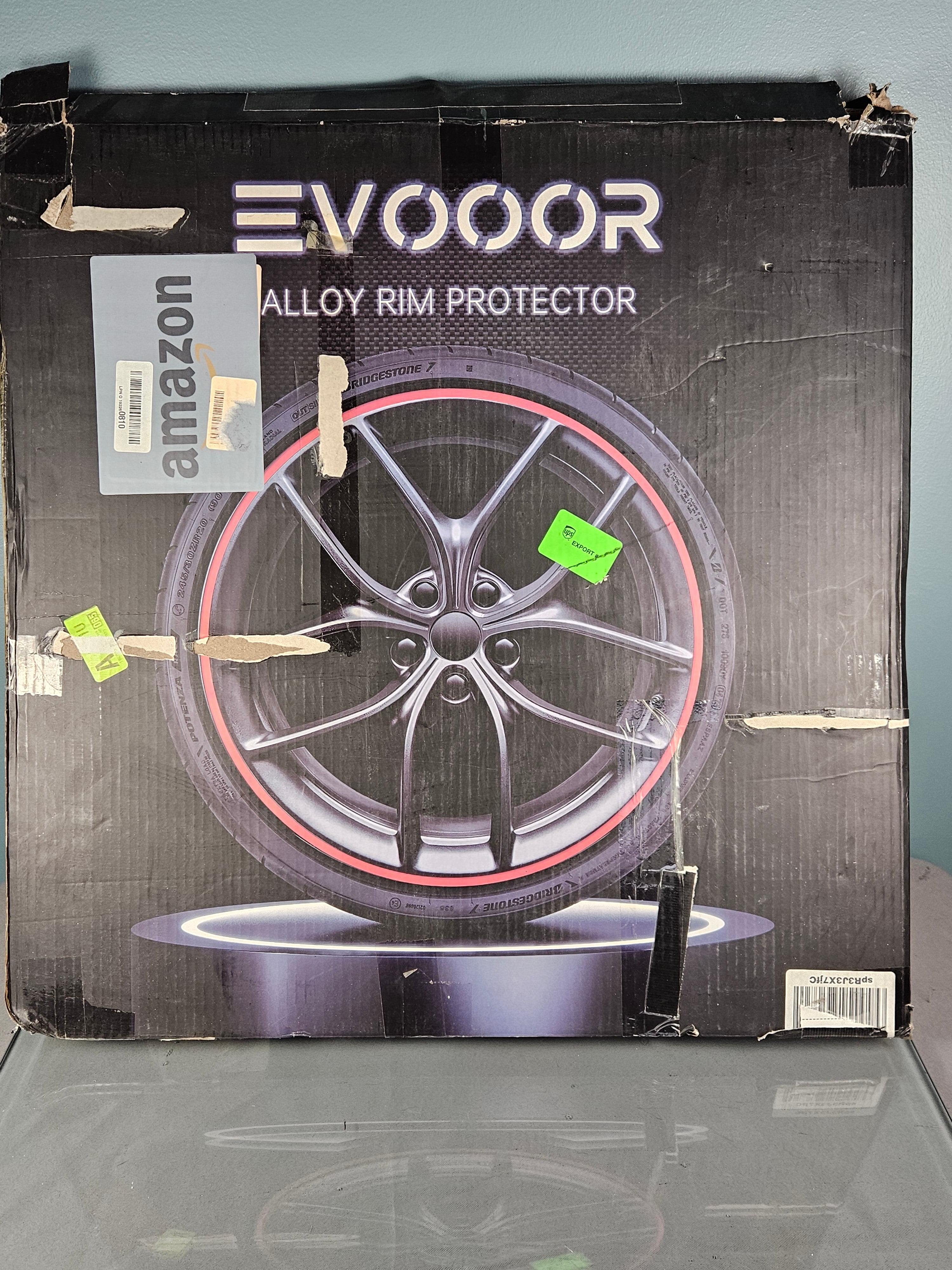 EVOOOR Black Alloy Rim Protector for 22" Rims