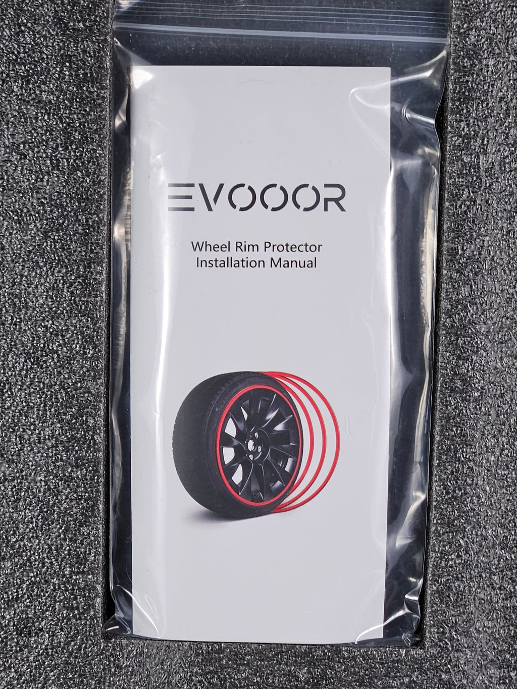 EVOOOR Black Alloy Rim Protector for 22" Rims