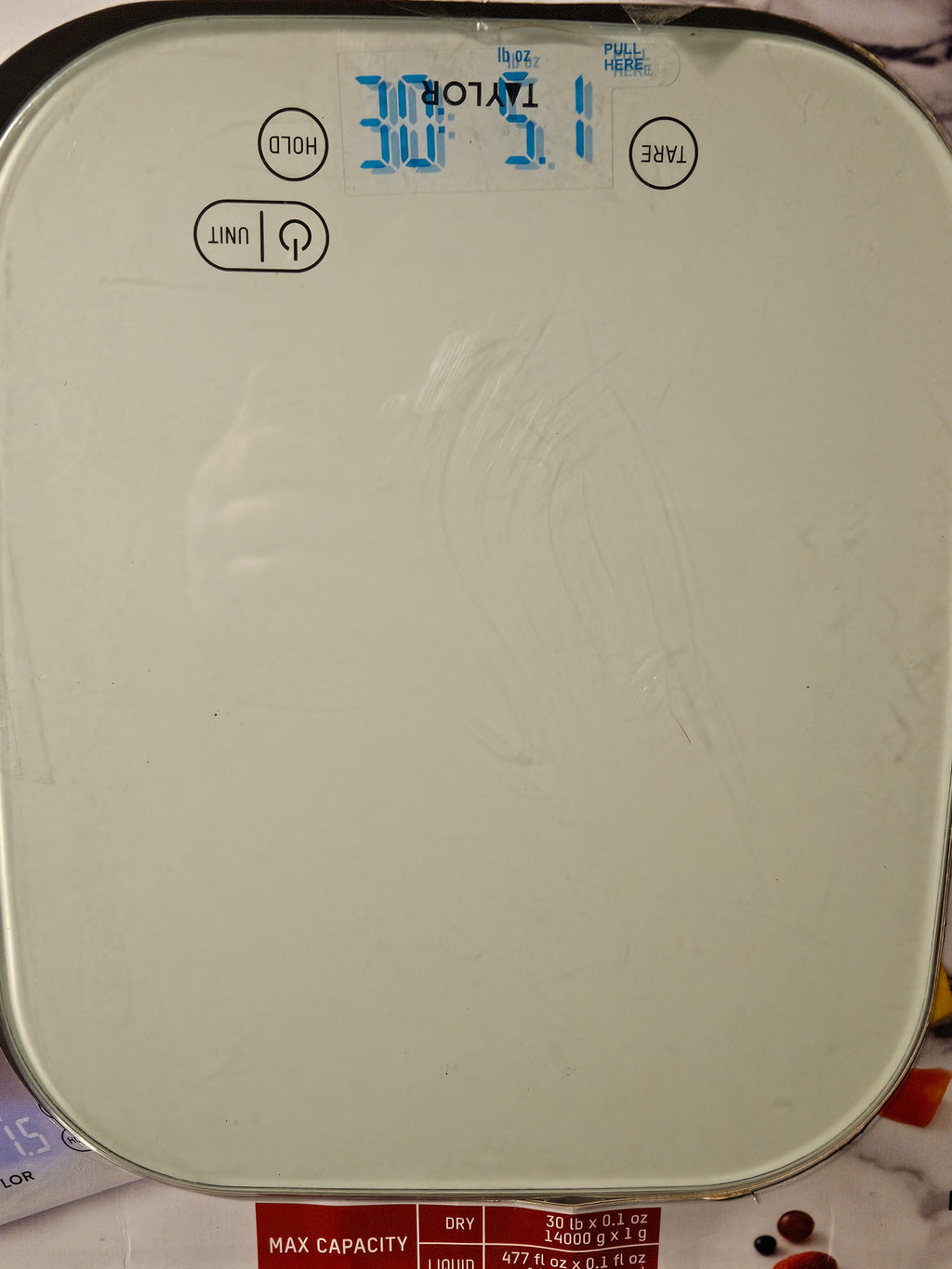 Taylor Digital Waterproof Kitchen Scale