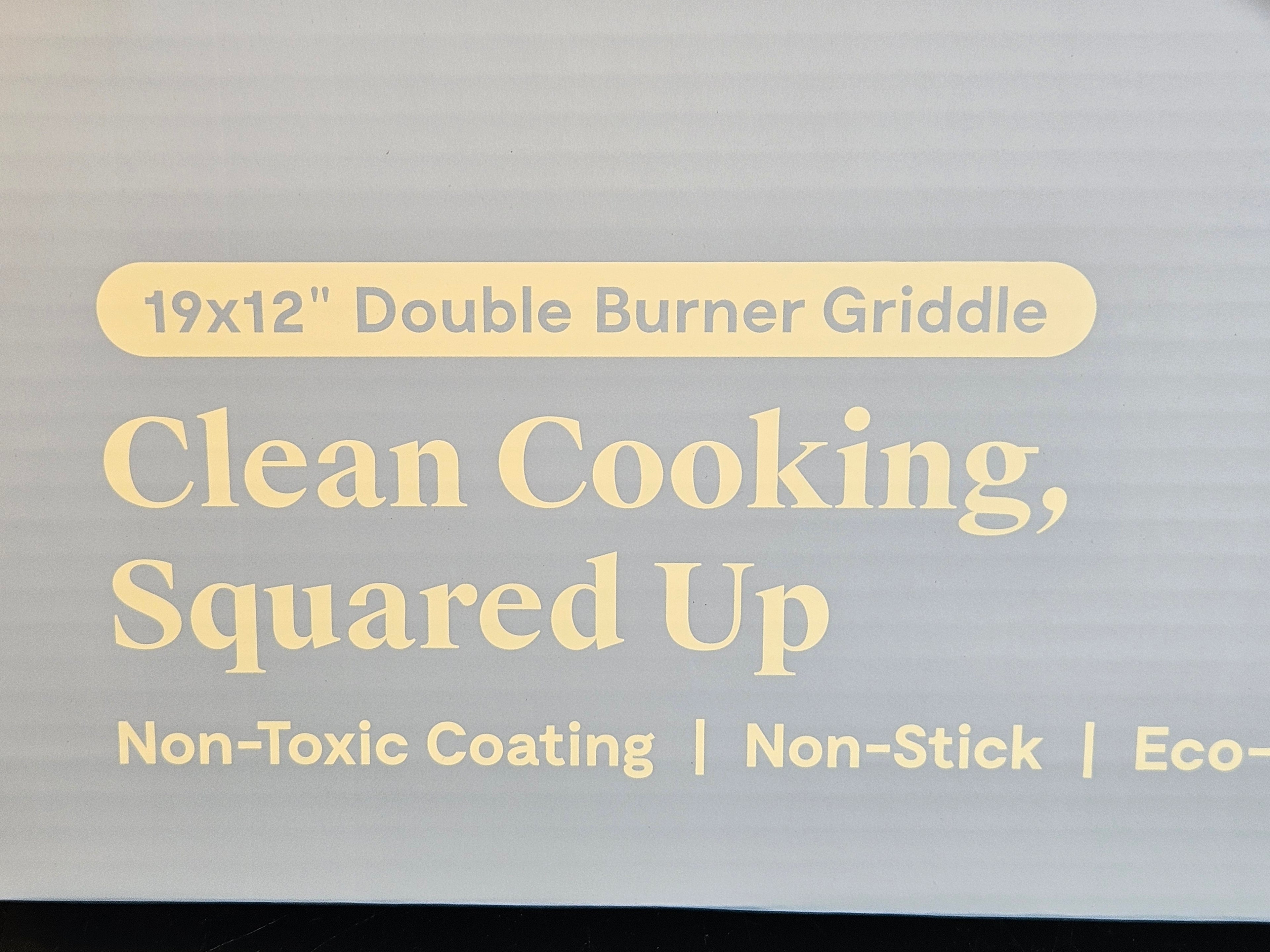 Caraway 19x12" Double Burner Griddle