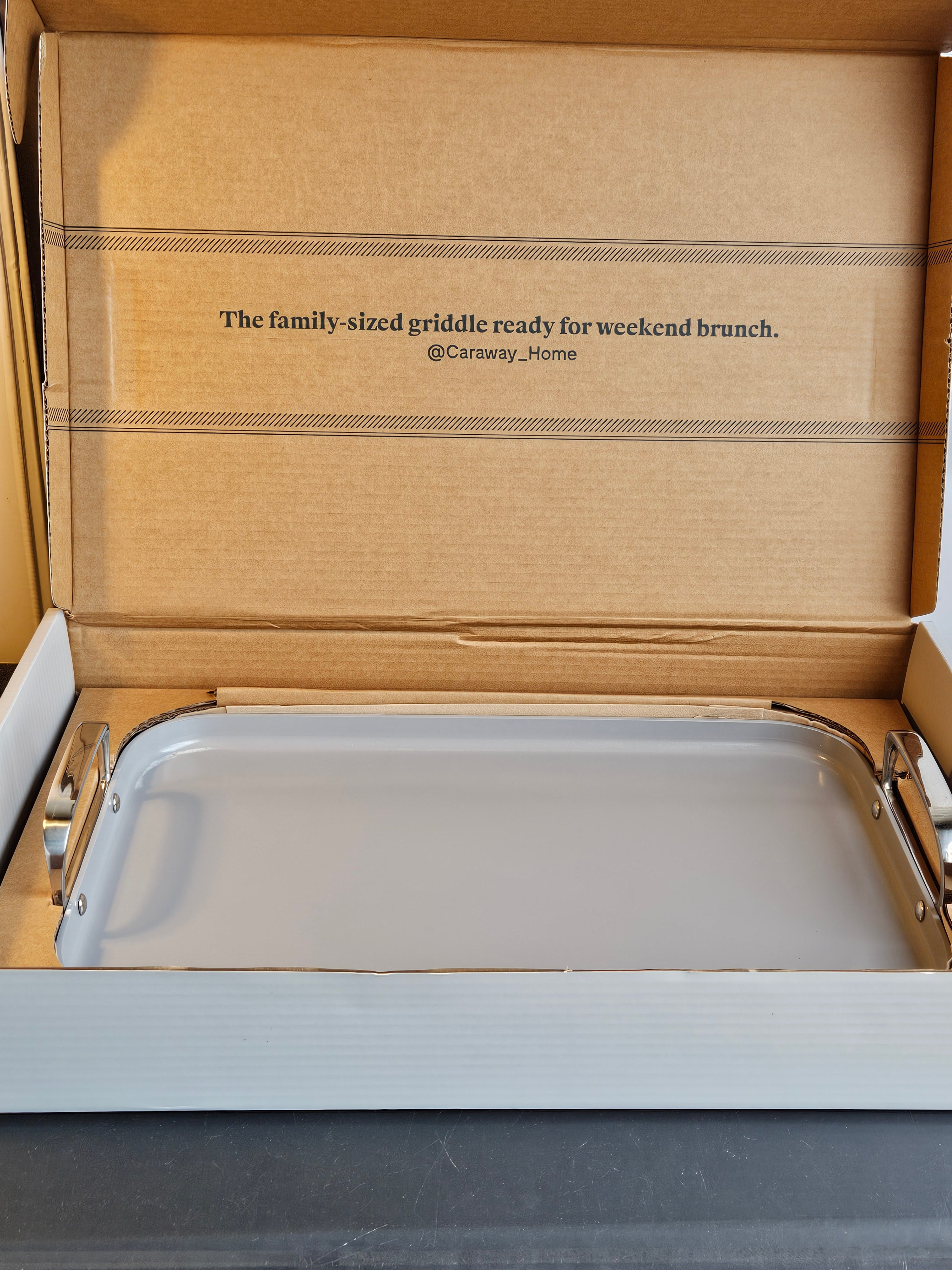 Caraway 19x12" Double Burner Griddle