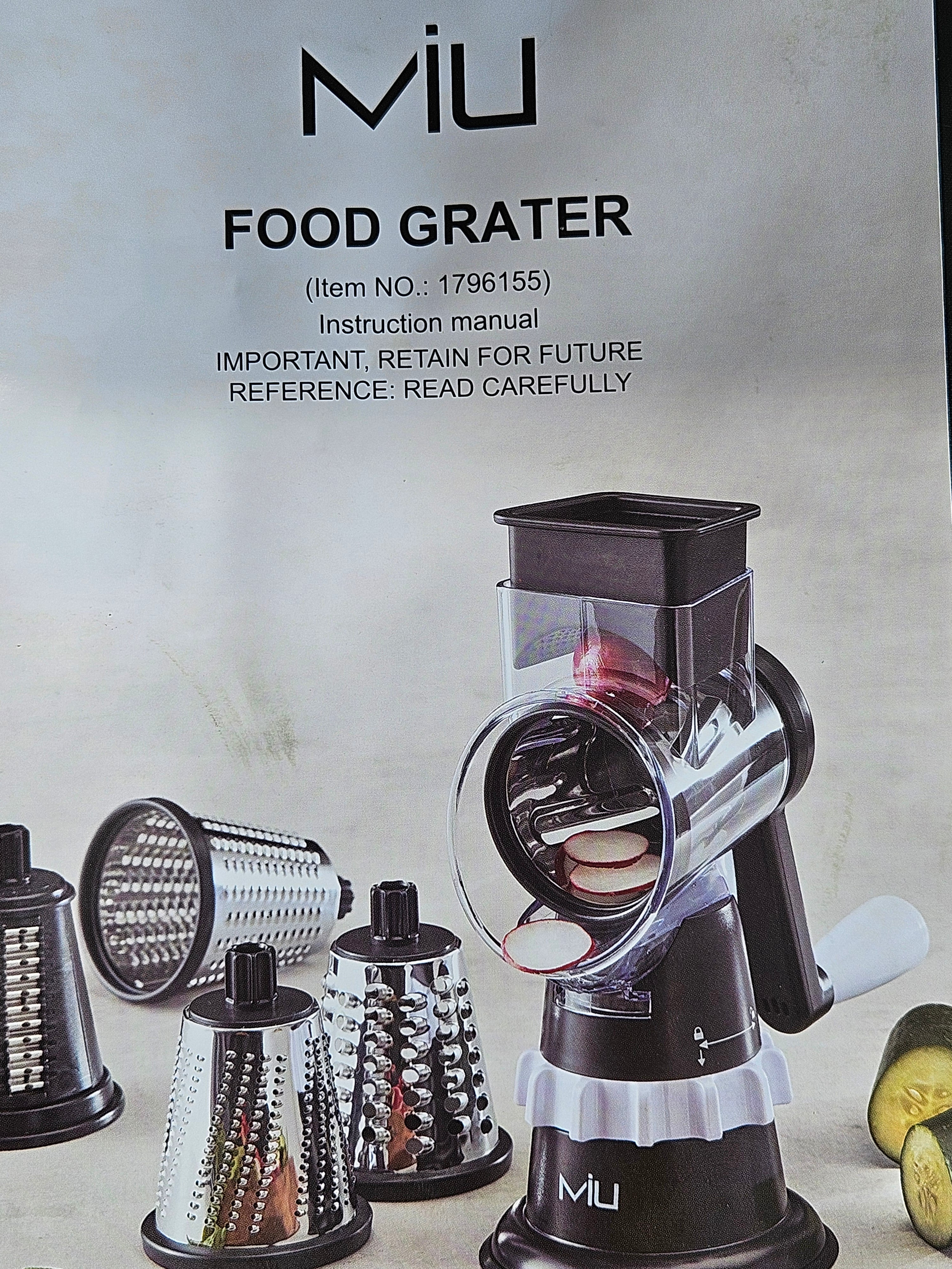 MIU Rotary Food Grater