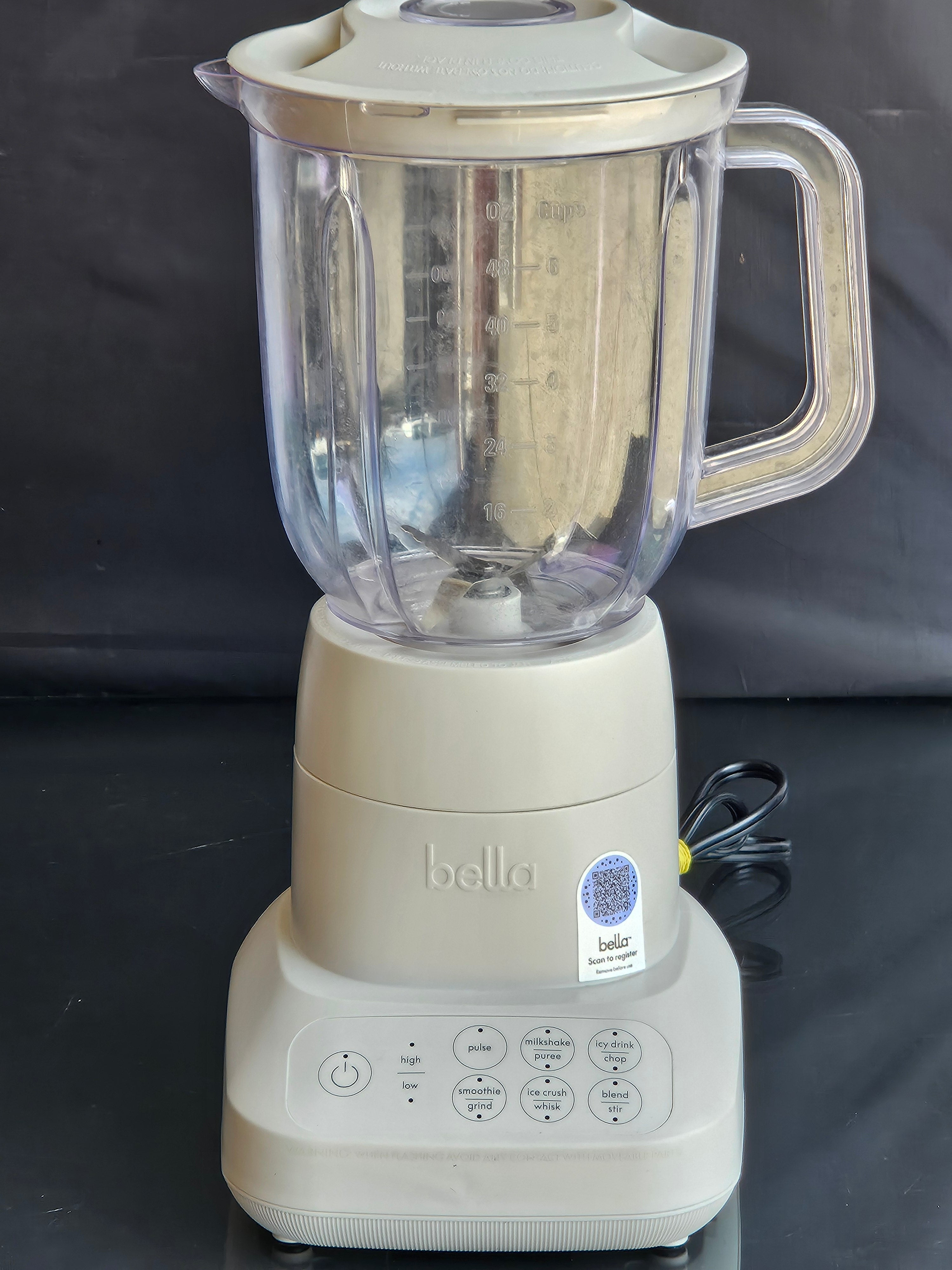 Bella Flip & Store 10-Speed Blender