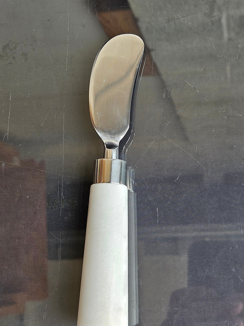 Threshold 4 pc. Marble Handle Cheese Knife Set