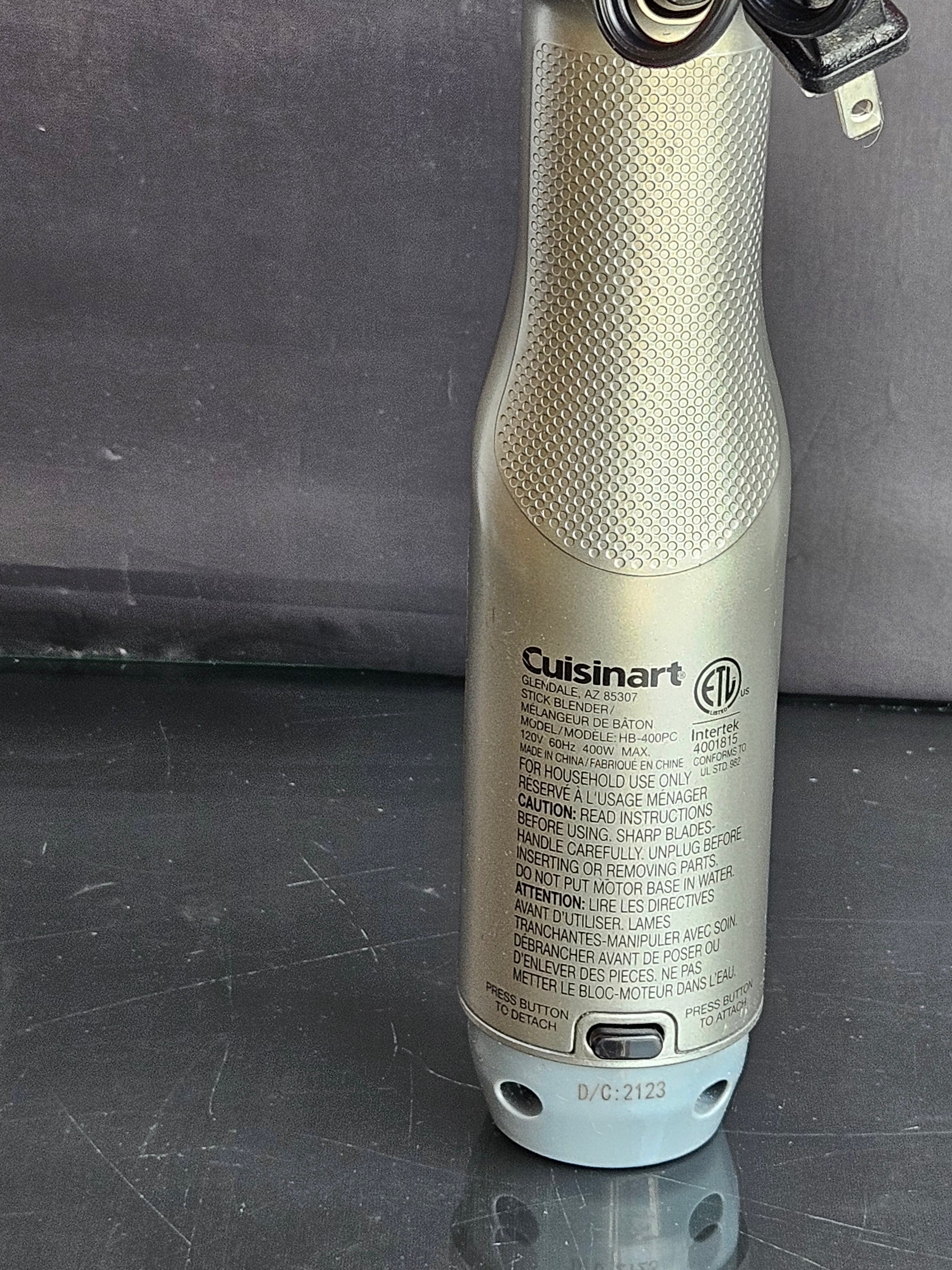 Cuisinart Smart Stick Variable Speed Hand Blender