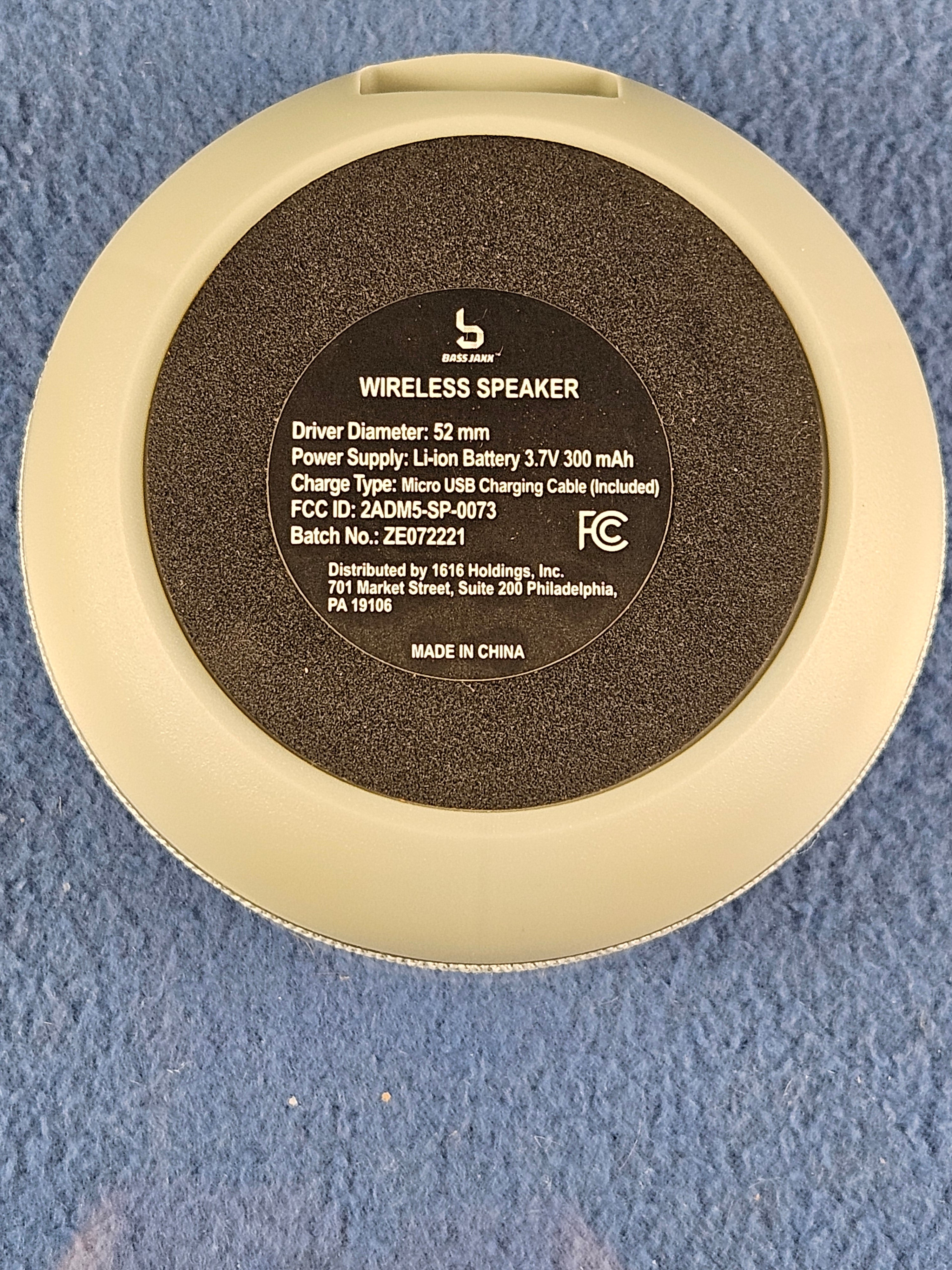 Bass Jaxx Mini+ Wireless Speaker
