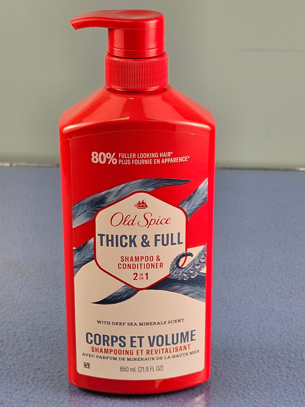Old Spice Thick & Full 2-in-1 Shampoo & Conditioner in its Deep Sea Minerals ( 21.9 oz. )
