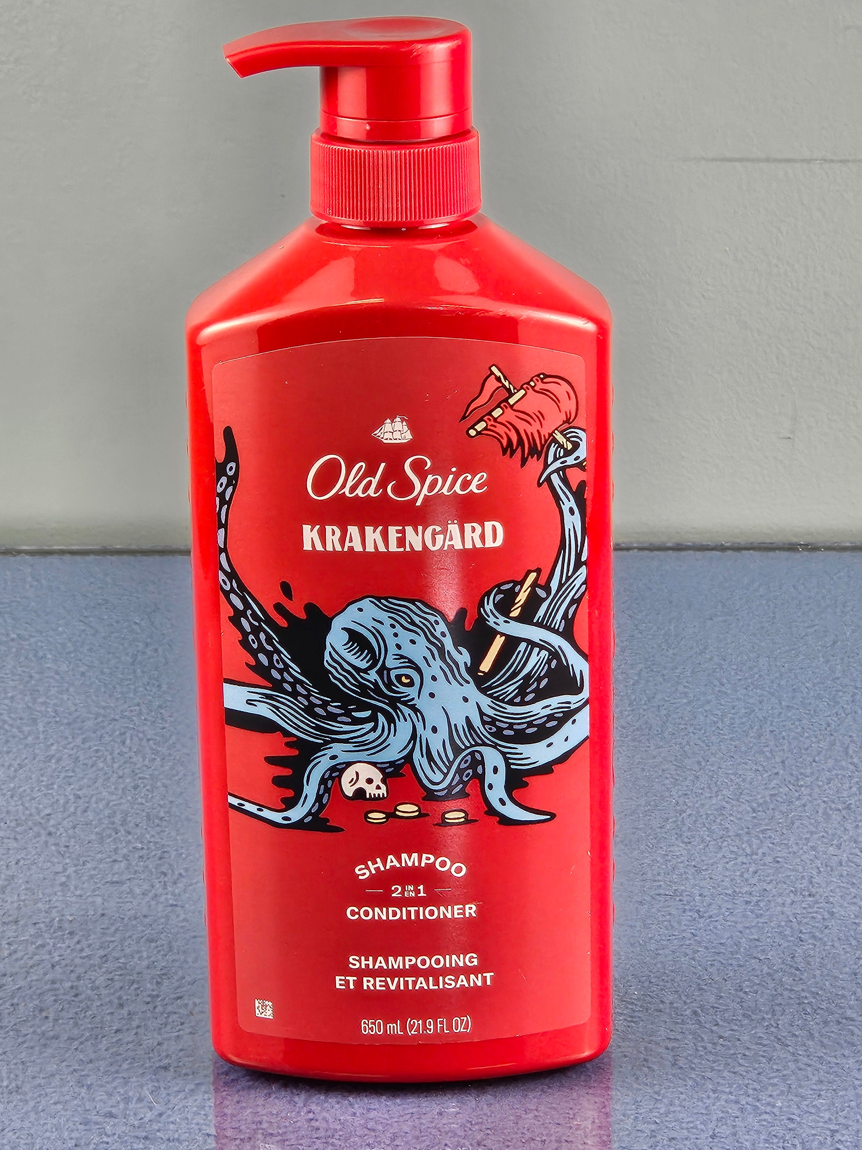 Old Spice Krakengärd 2-in-1 Shampoo & Conditioner (21.9 fl oz / 650 ml)
