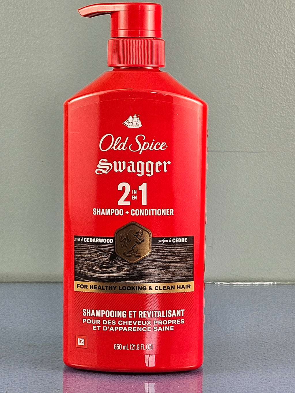 Old Spice Swagger 2-in-1 Shampoo + Conditioner (21.9 fl oz / 650 ml)