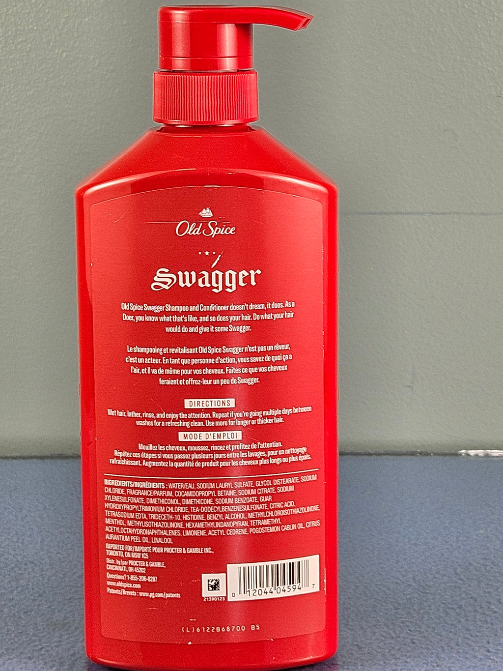 Old Spice Swagger 2-in-1 Shampoo + Conditioner (21.9 fl oz / 650 ml)