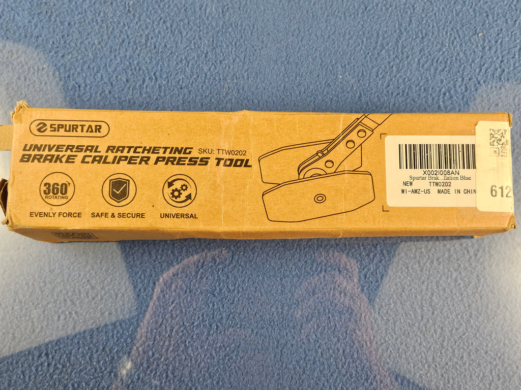 Spurtar 4-in-1 Universal Disc Brake Caliper Compression Tool & Ratchet Piston Spreader
