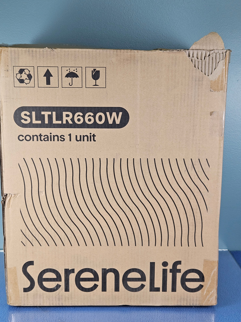 SereneLife WiFi Luxury Rectangular Towel Warmer Bucket