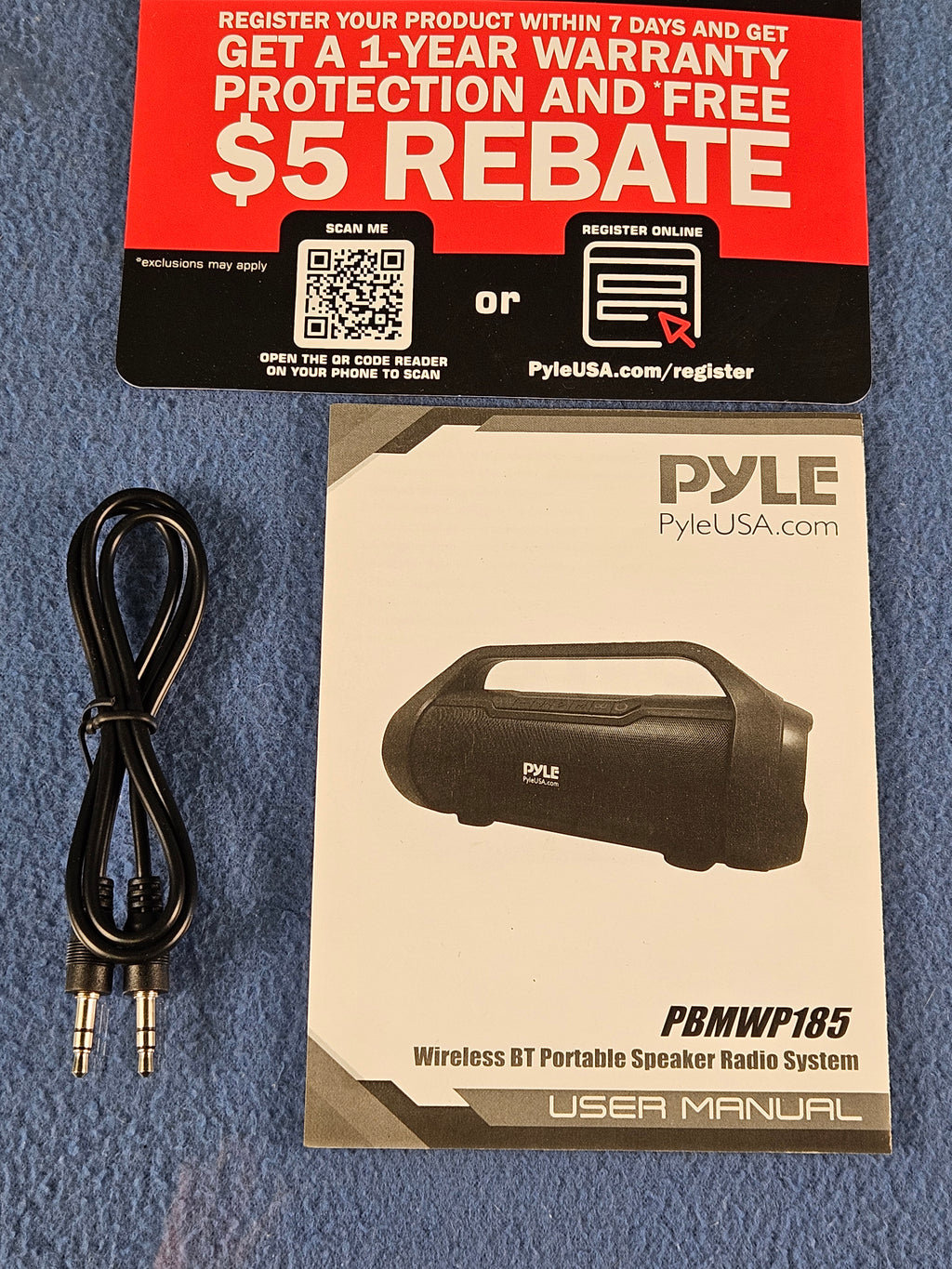 Pyle Wireless Portable Bluetooth Boombox Speaker