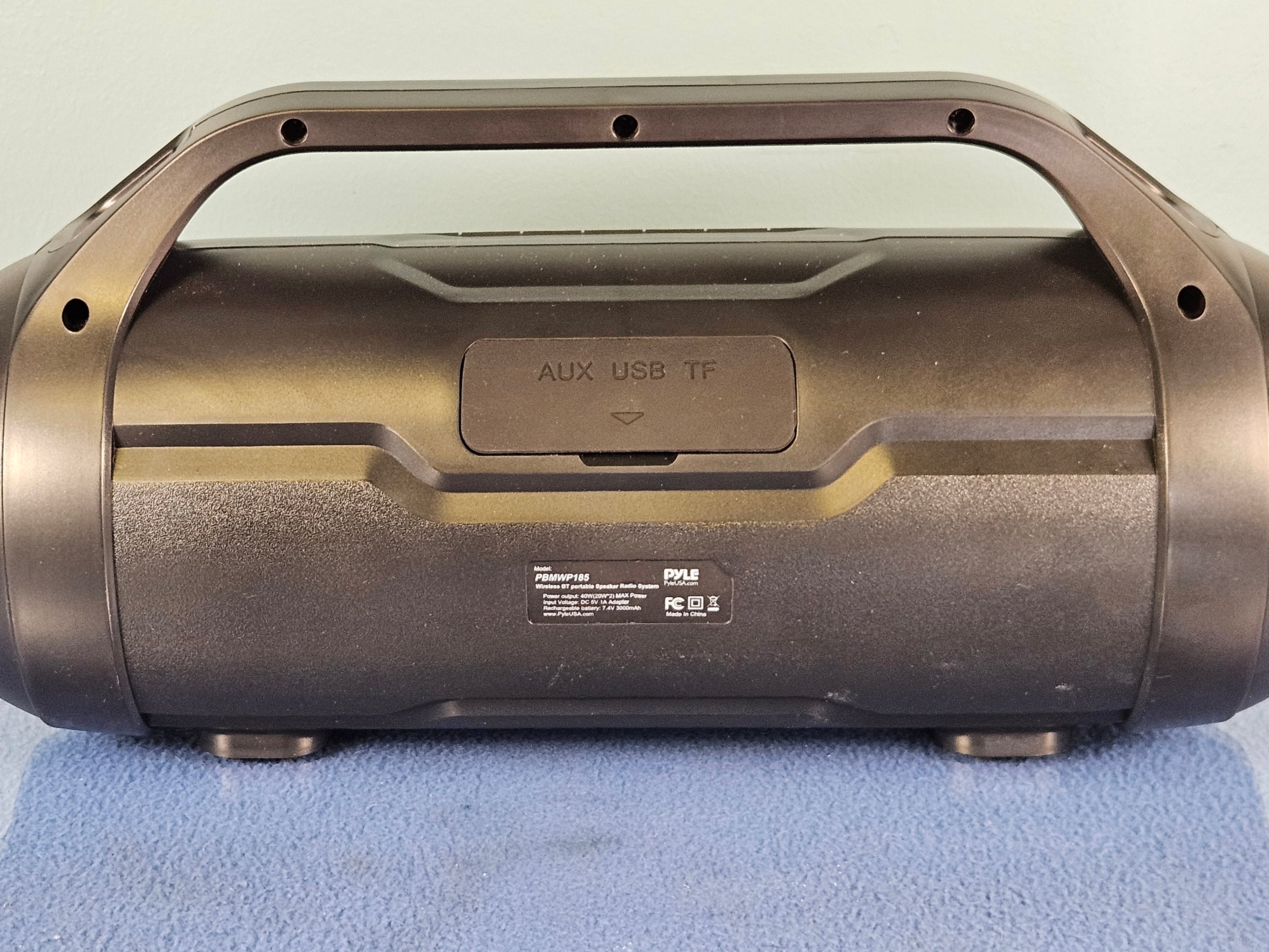 Pyle Wireless Portable Bluetooth Boombox Speaker