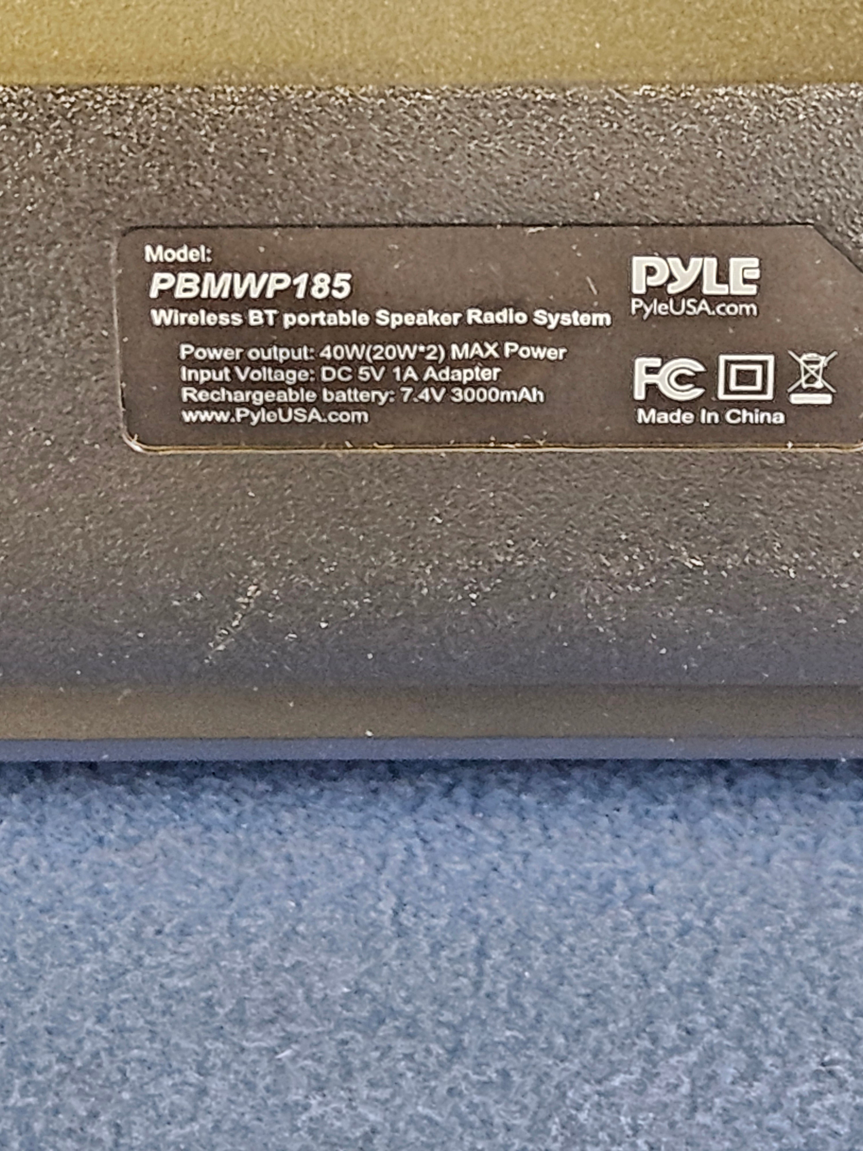 Pyle Wireless Portable Bluetooth Boombox Speaker