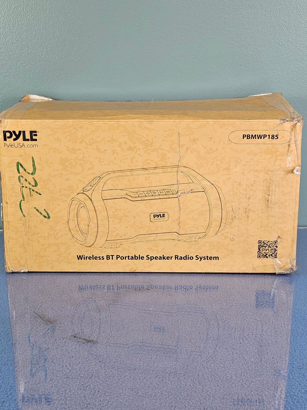 Pyle Wireless Portable Bluetooth Boombox Speaker