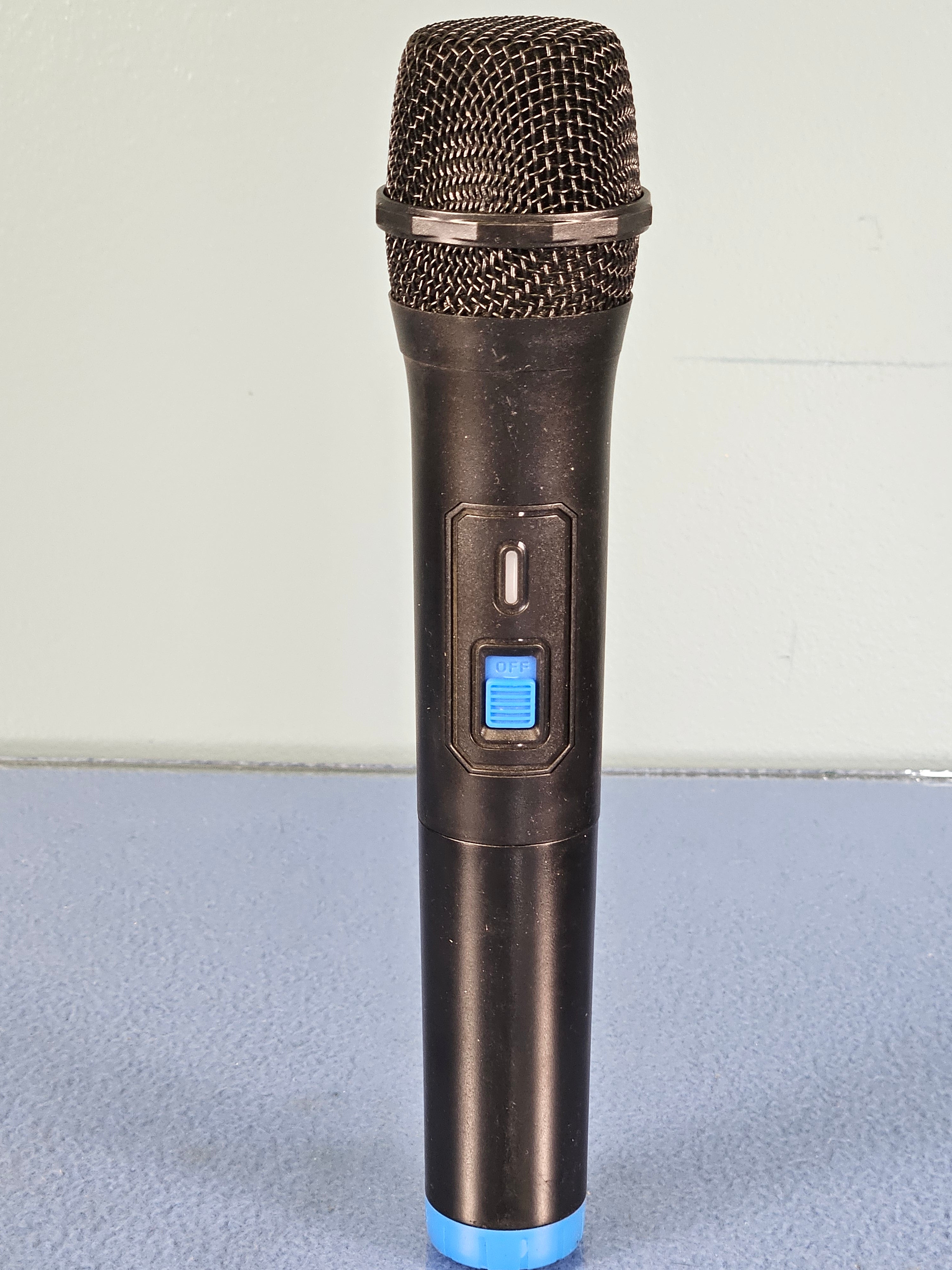 Pyle VHF Wireless Replacement Handheld Microphone (Blue Cap)