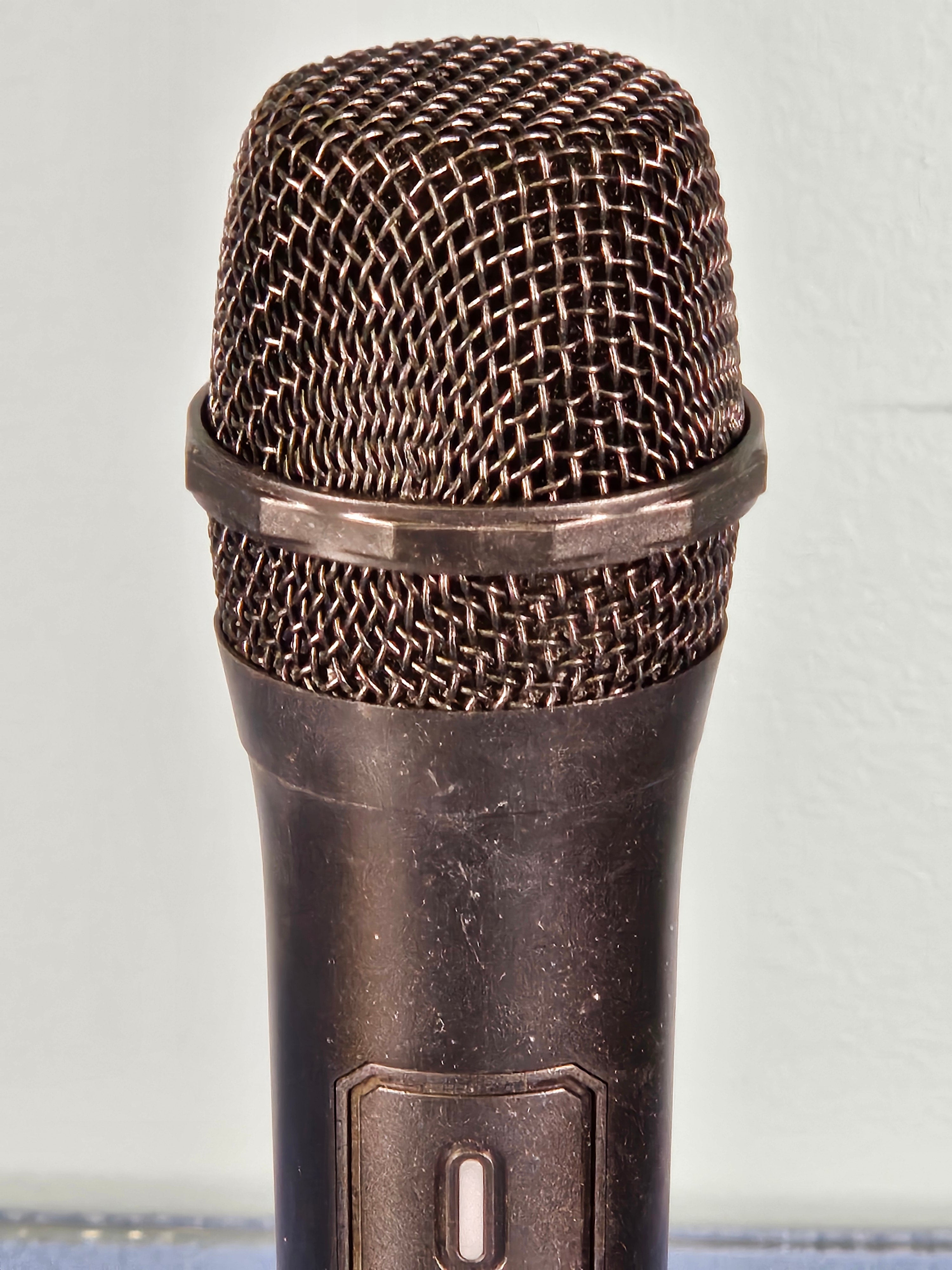 Pyle VHF Wireless Replacement Handheld Microphone (Blue Cap)