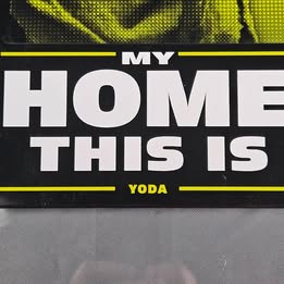 Star Wars Yoda Door Signs ( Set of 2 )