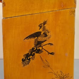 Vintage Japanese Wooden Handbag