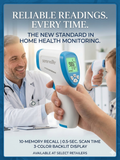 SereneLife Touchless Infrared Digital Thermometer