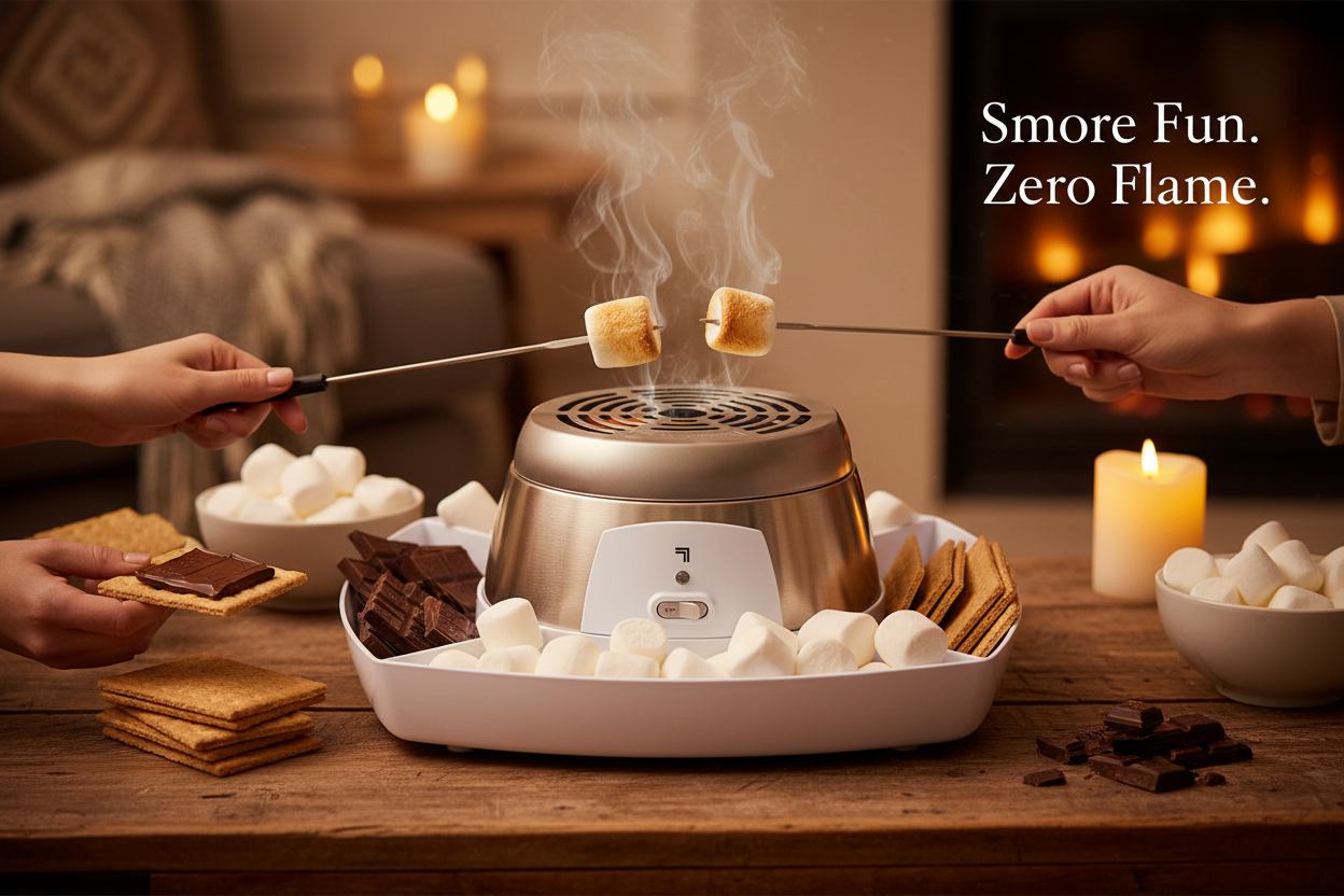 Sharper Image S'mores Maker Ad